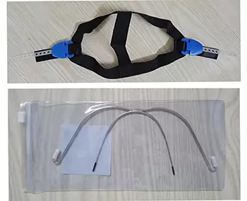 Head Gear High Pull + Kopfpolster und Sicherheitsmodul